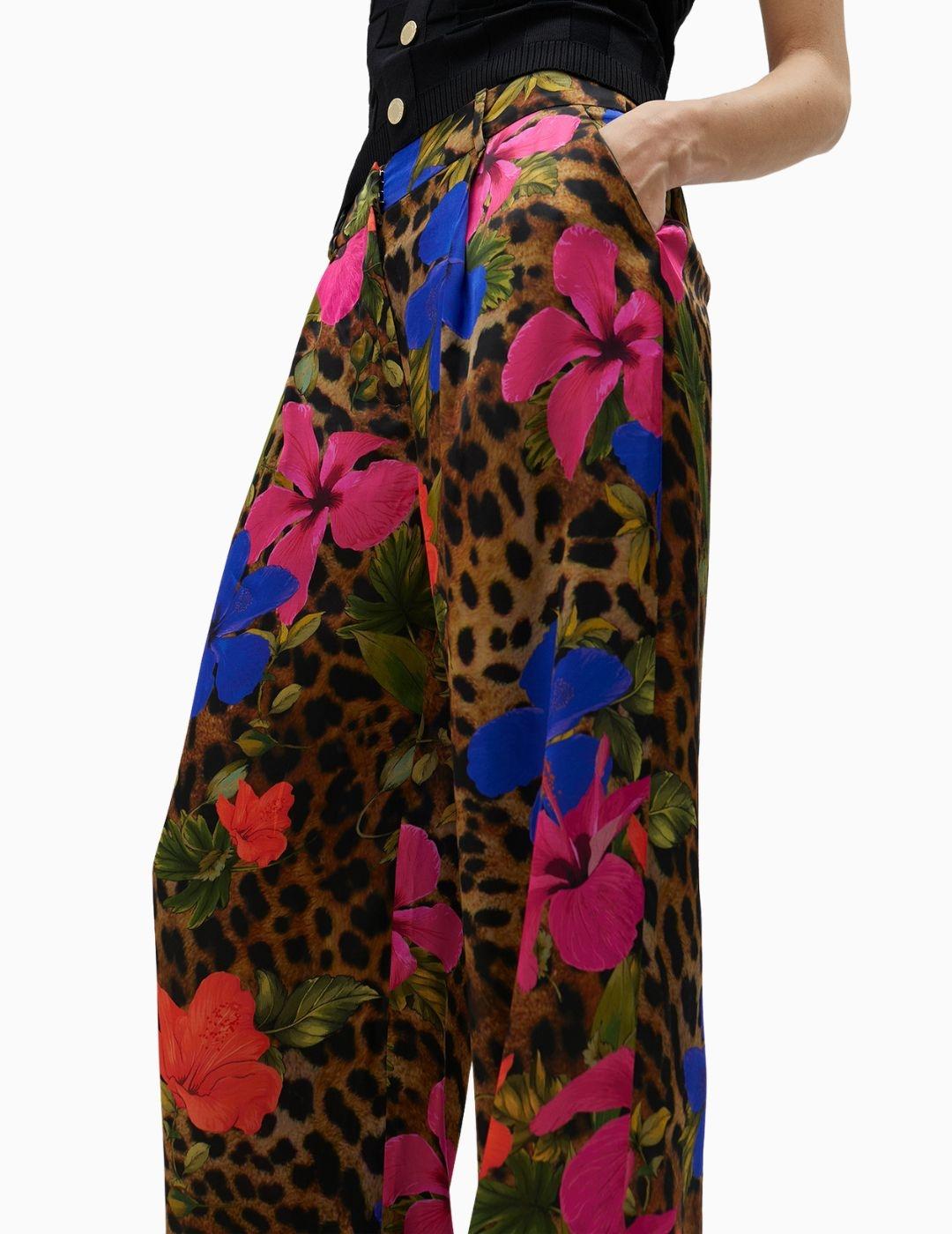 Pantalón LOLA CASADEMUNT BY MAITE estampado  