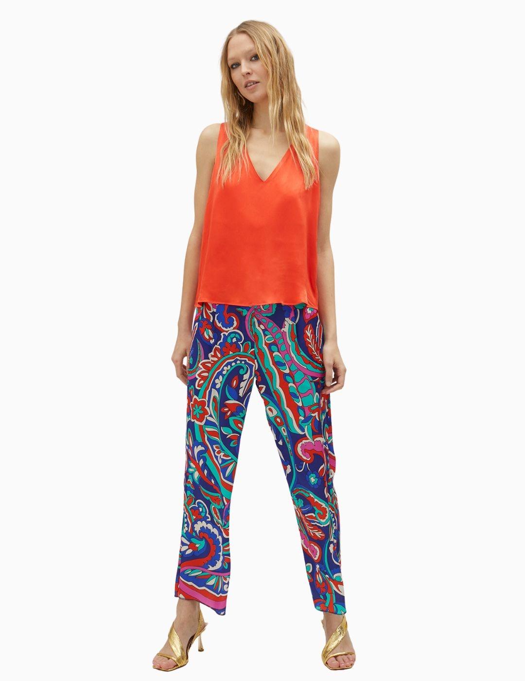 Top LOLA CASADEMUNT BY MAITE  básico de tirantes 