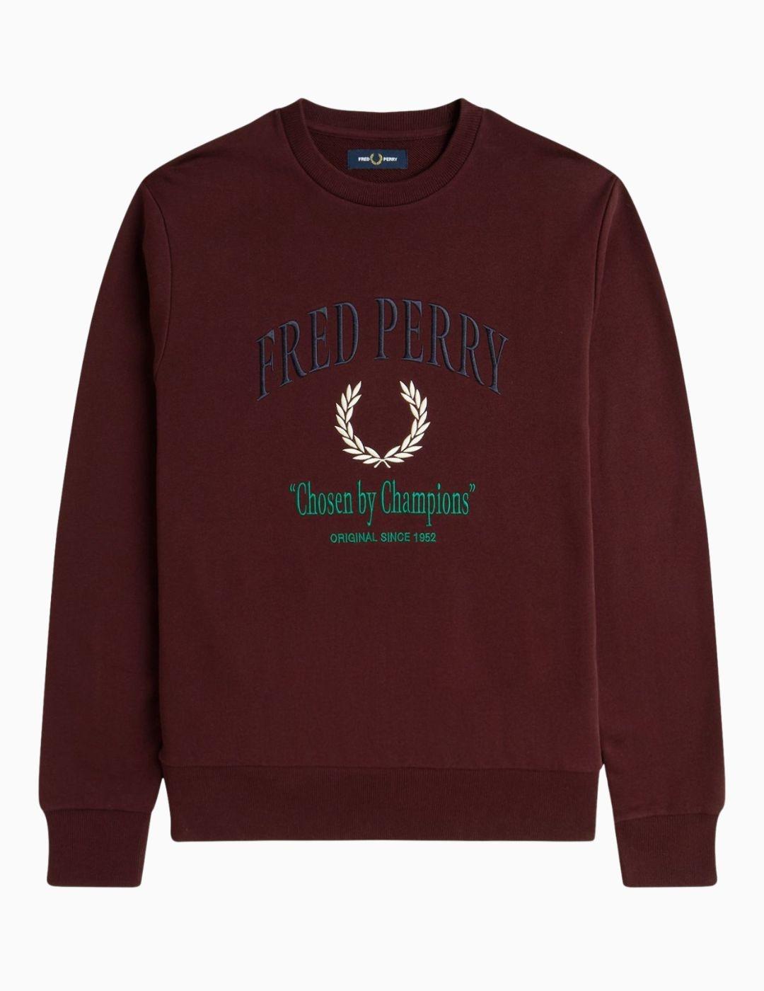 Sudadera FRD PERRY bordada 