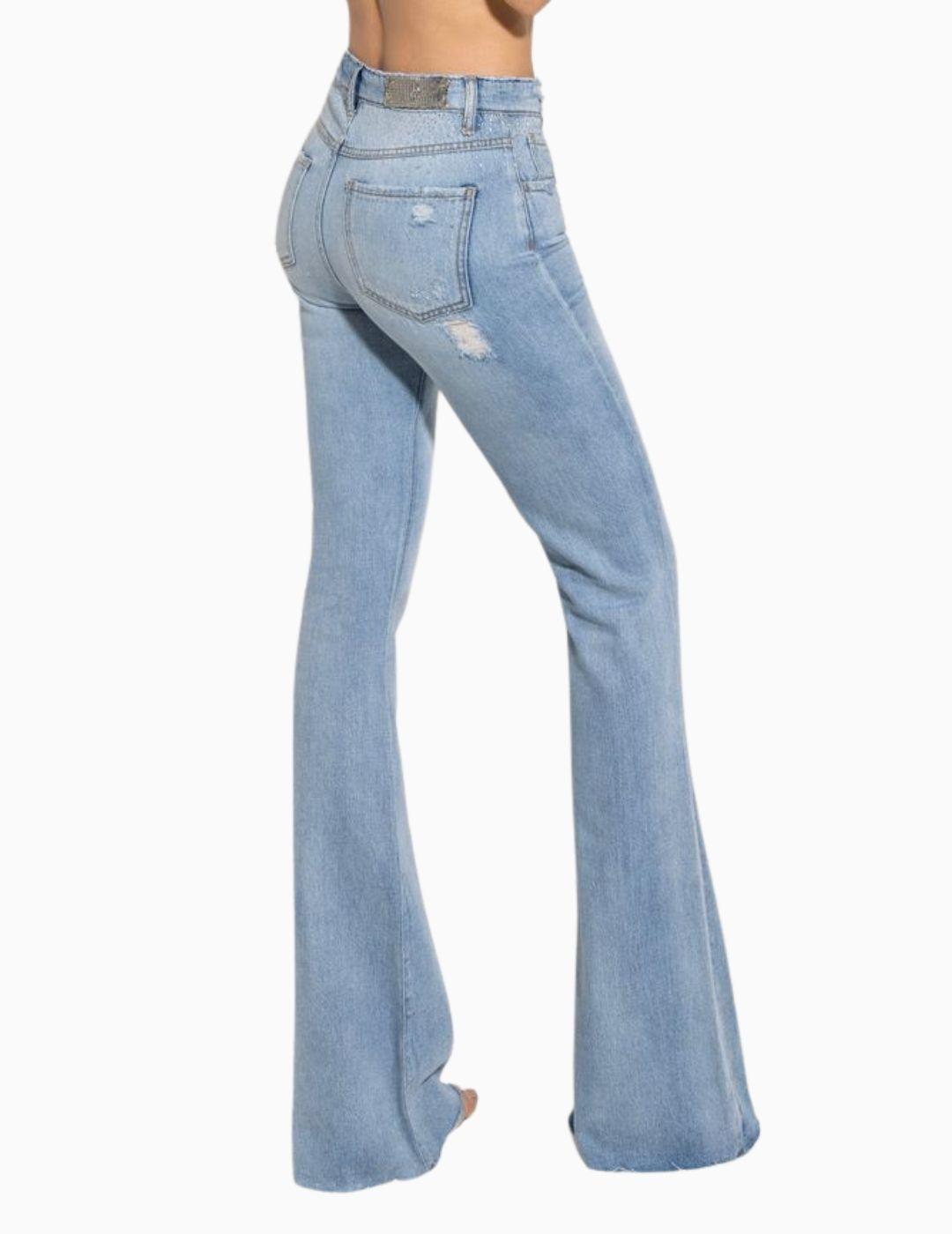 Pantalon RELISH flaire fit con brillos