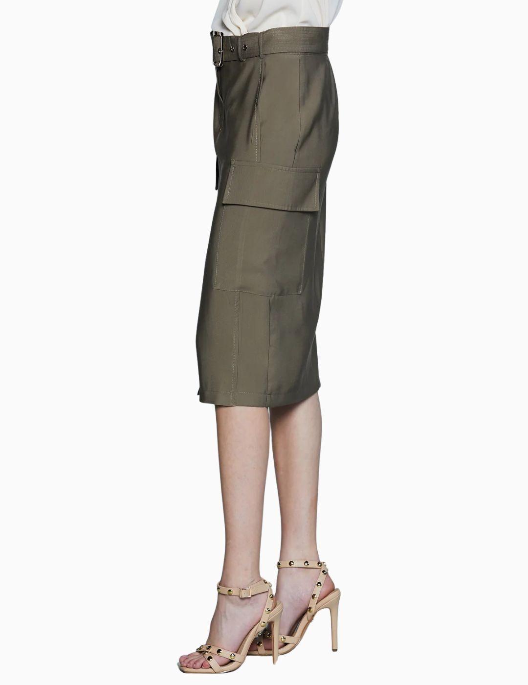 Falda RELISH Vita Alta con Cintura más Tasconi