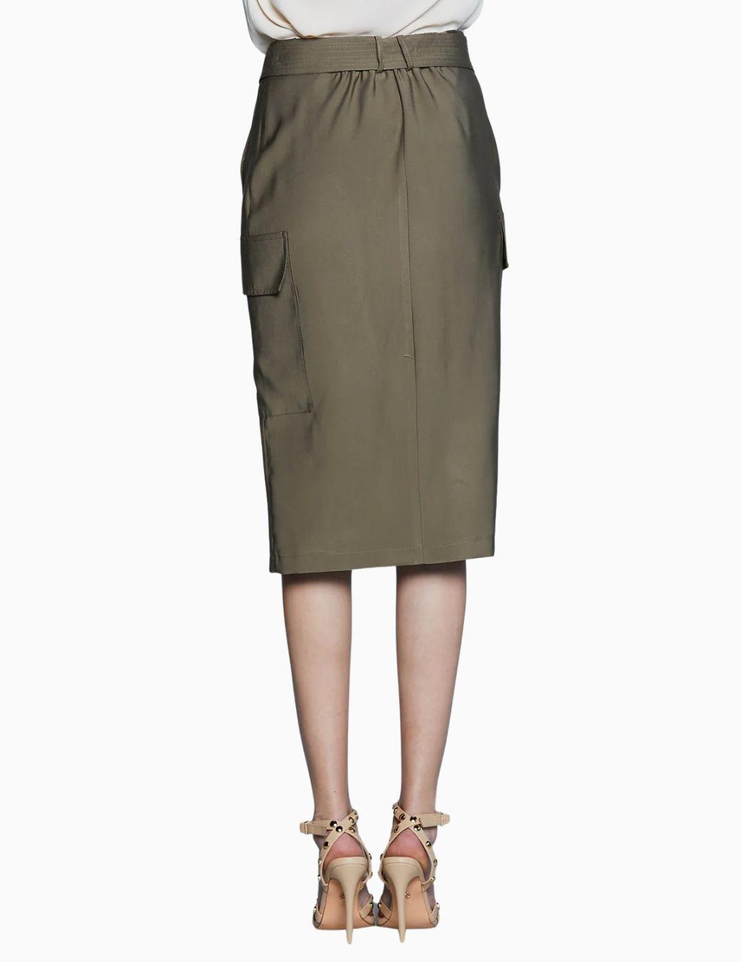 Falda RELISH Vita Alta con Cintura más Tasconi