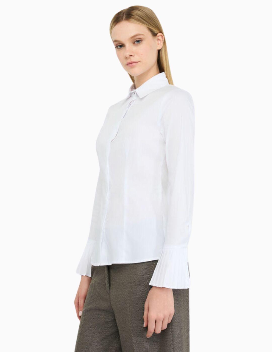 Camisa LIU JO con detalles plisados  