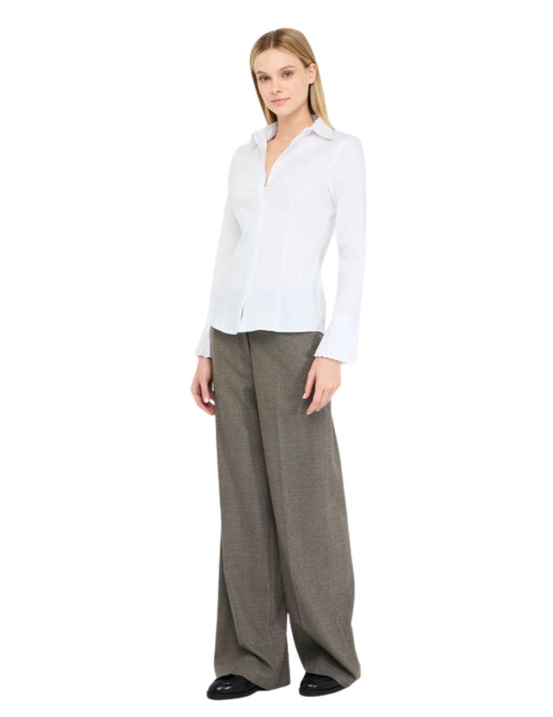 Camisa LIU JO con detalles plisados  