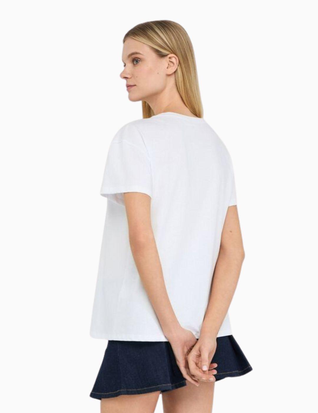 Camiseta LIU JO con strass  