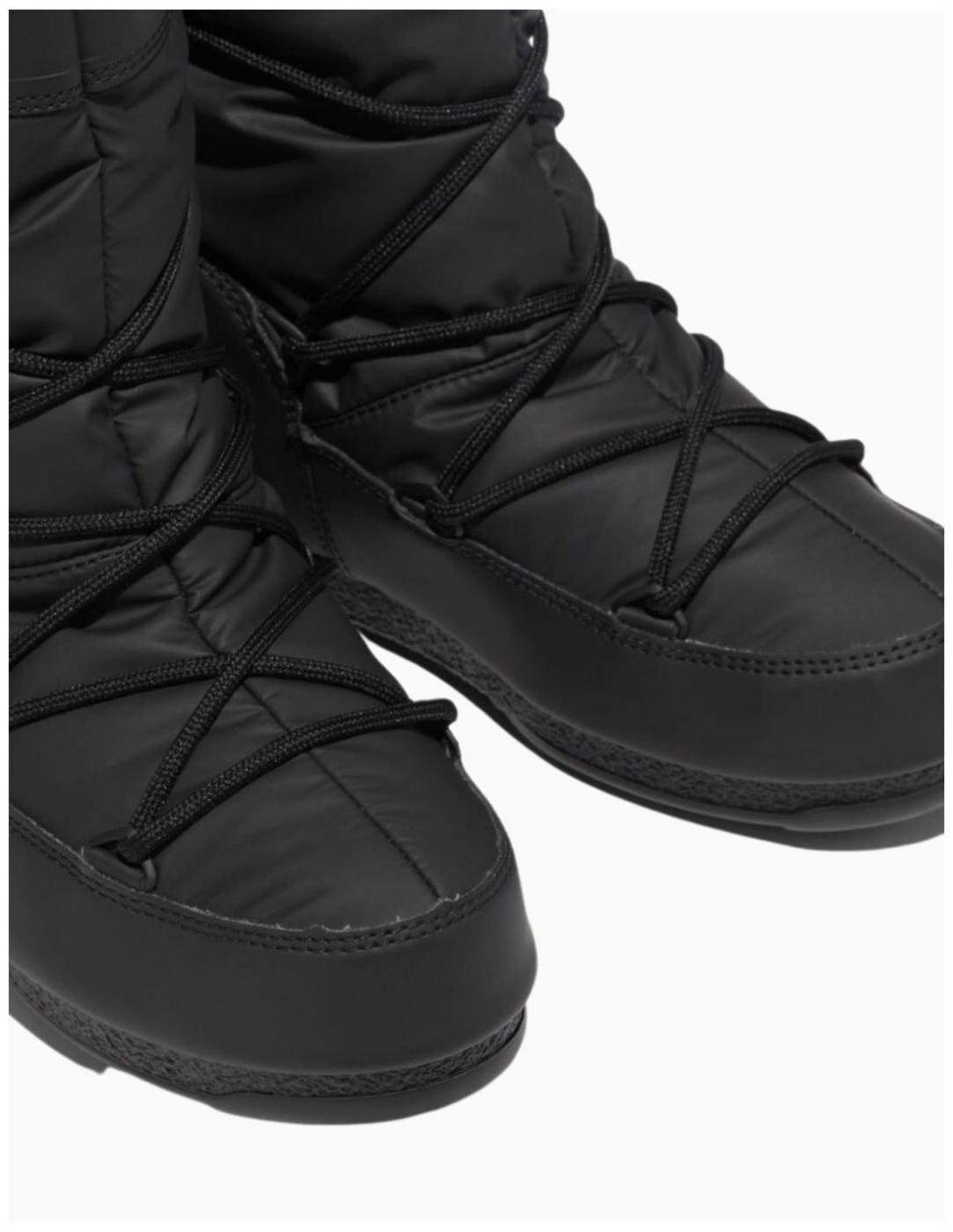 BOTAS MOON BOOT HIGH RUBBER NEGRO