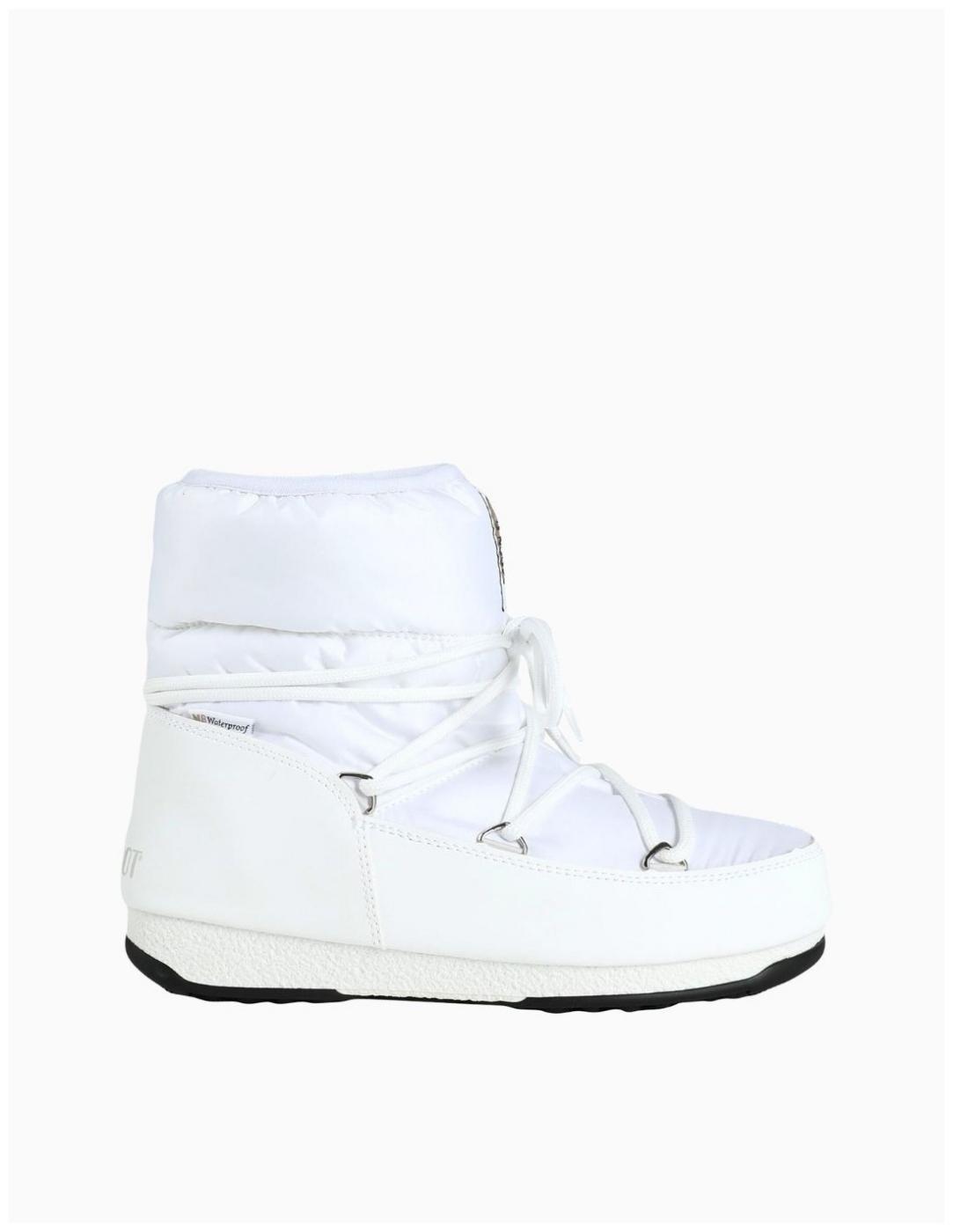 BOTAS MOON BOOT LOW NYLON BLANCA