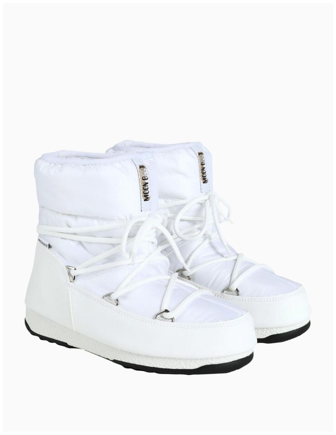 BOTAS MOON BOOT LOW NYLON BLANCA