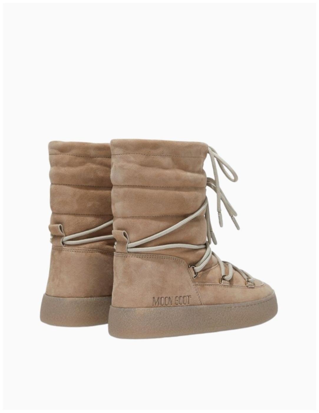 BOTAS MOON BOOT LTRACK SUEDE BEIGE