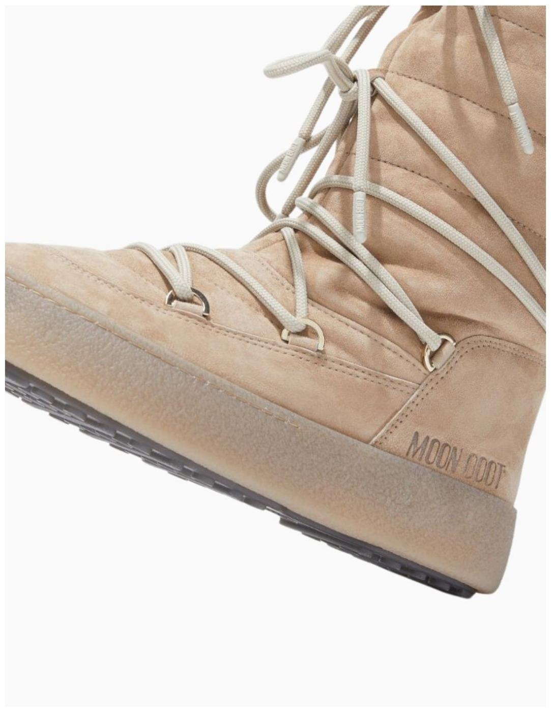 BOTAS MOON BOOT LTRACK SUEDE BEIGE