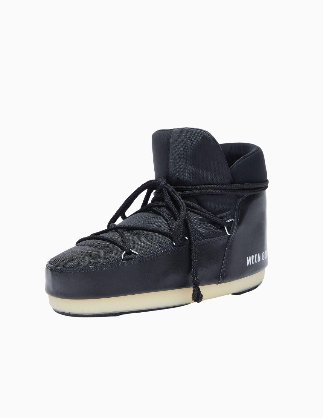 BOTINES MOON BOOT ICON BLACK DE NYLON NEGRO