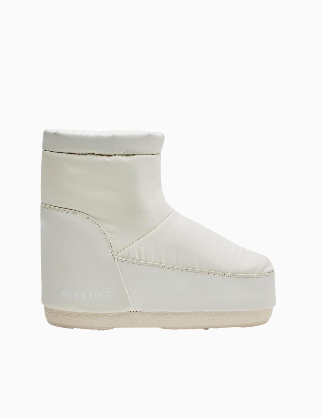 BOTAS MOON BOOT NO LACE CREAM DE GOMA