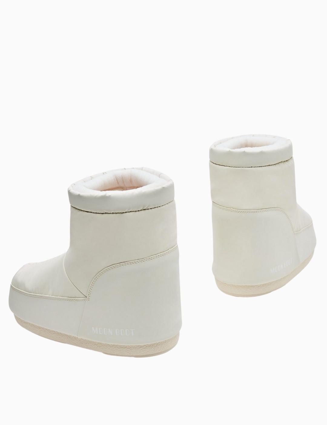 BOTAS MOON BOOT NO LACE CREAM DE GOMA