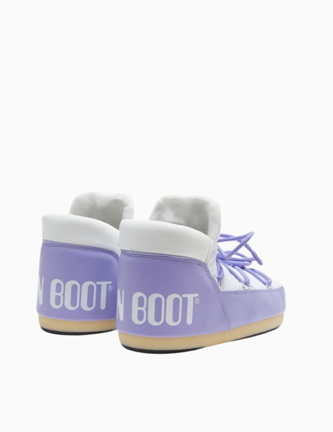 BOTAS MOON BOOT ICON BI-COLOR NYLON LILA