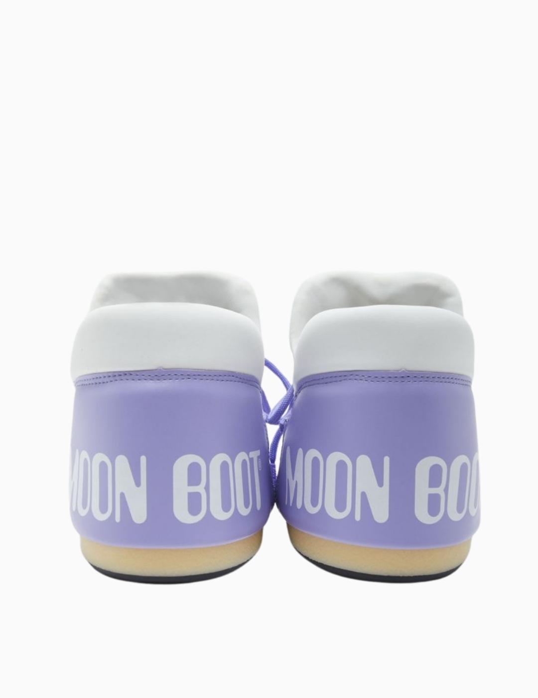 BOTAS MOON BOOT ICON BI-COLOR NYLON LILA