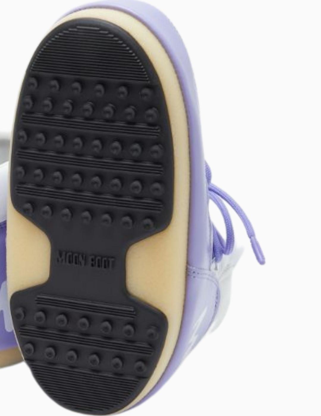 BOTAS MOON BOOT ICON BI-COLOR NYLON LILA