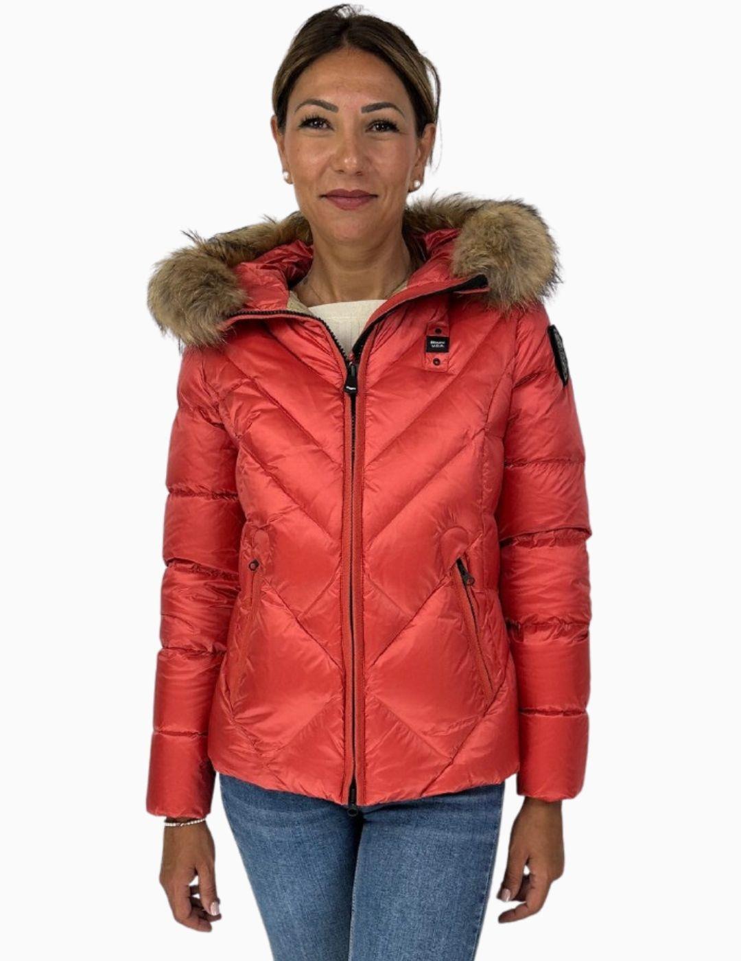 PLUMÍFERO BLAUER CAPUCHA DE PIEL EXTRAÍBLE ALICIA