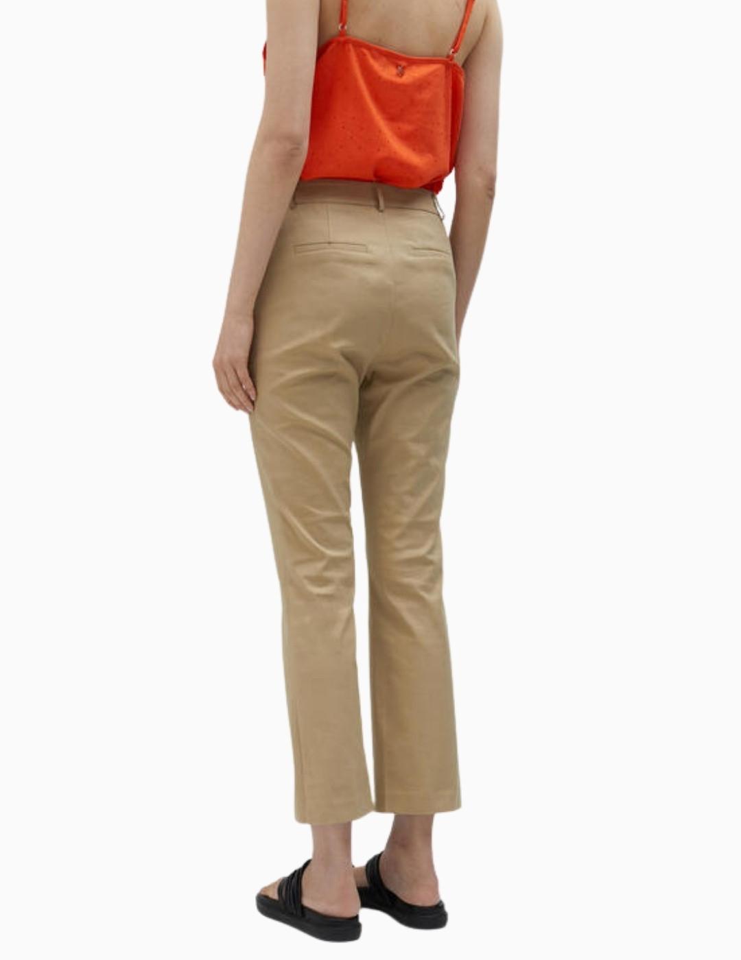 PANTALÓN LOLA CASADEMUNT STRAIGHT CHINO CAMEL