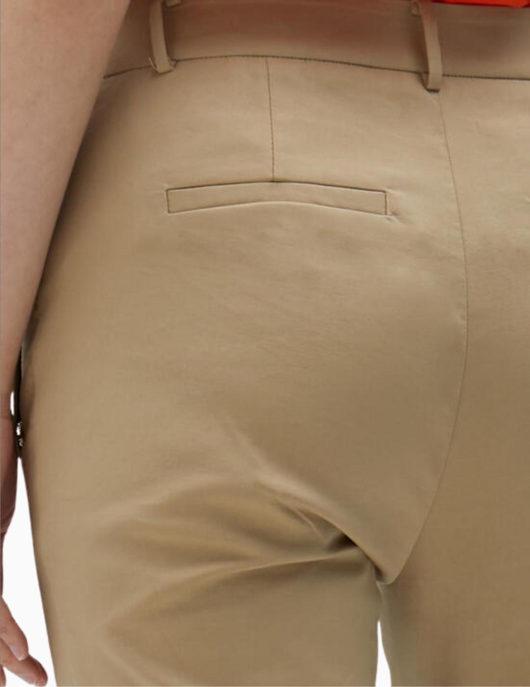 PANTALÓN LOLA CASADEMUNT STRAIGHT CHINO CAMEL