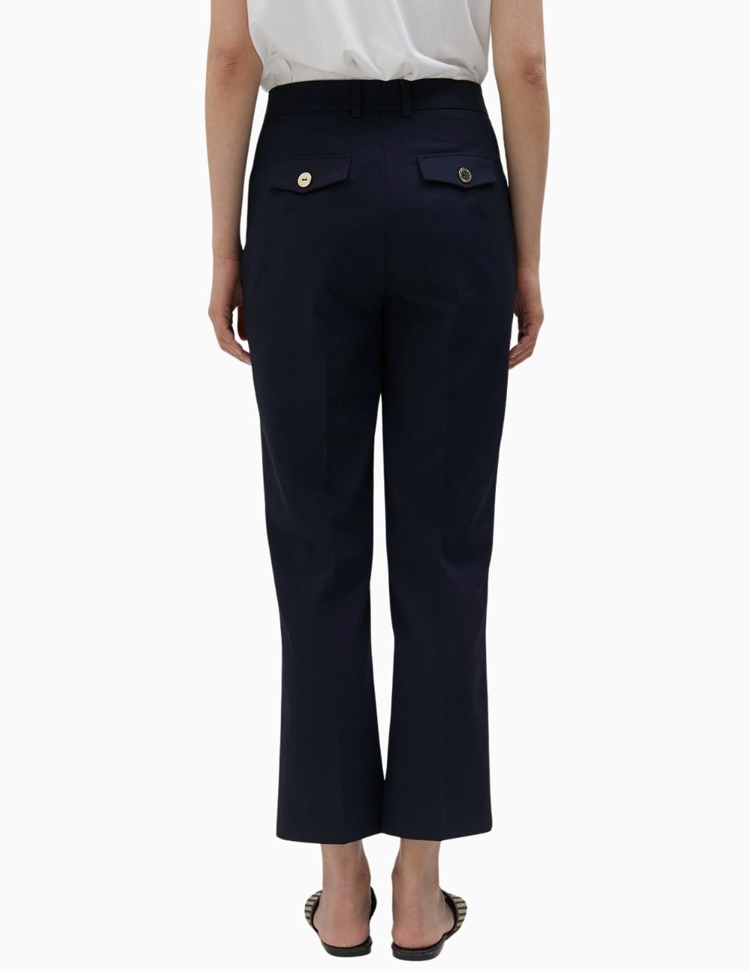 PANTALÓN LOLA CASADEMUNT CAMPANA BÁSICO NAVY