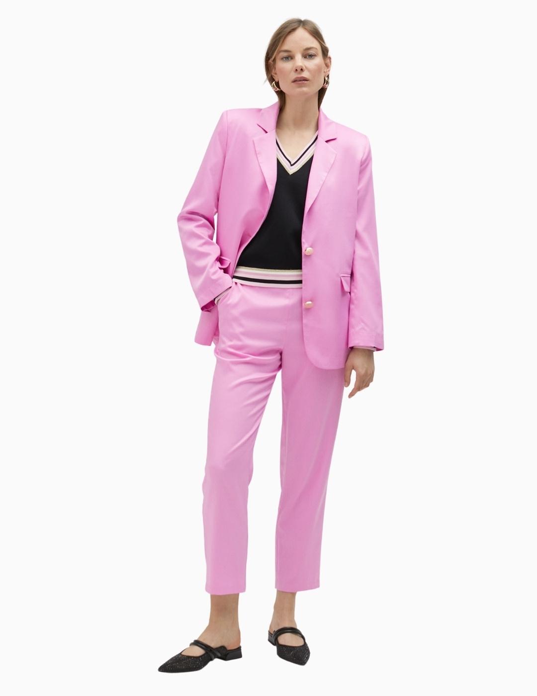 AMERICANA LOLA CASADEMUNT SATINADA ROSA