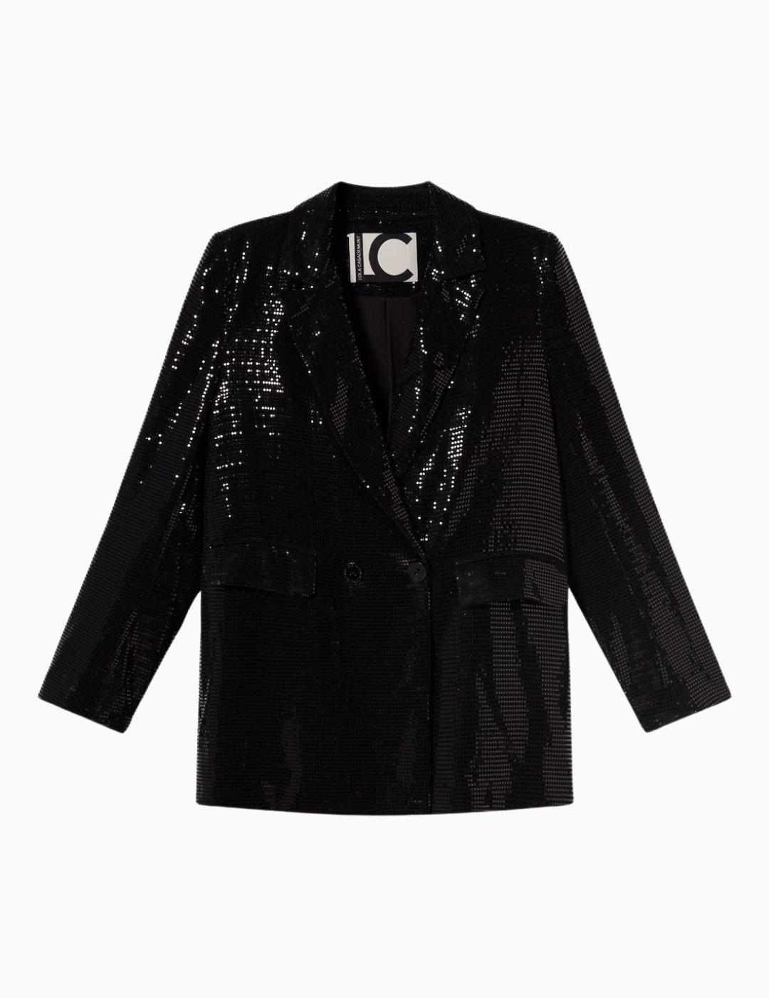 AMERICANA LOLA CASADEMUNT FALSA LENTEJUELA NEGRA