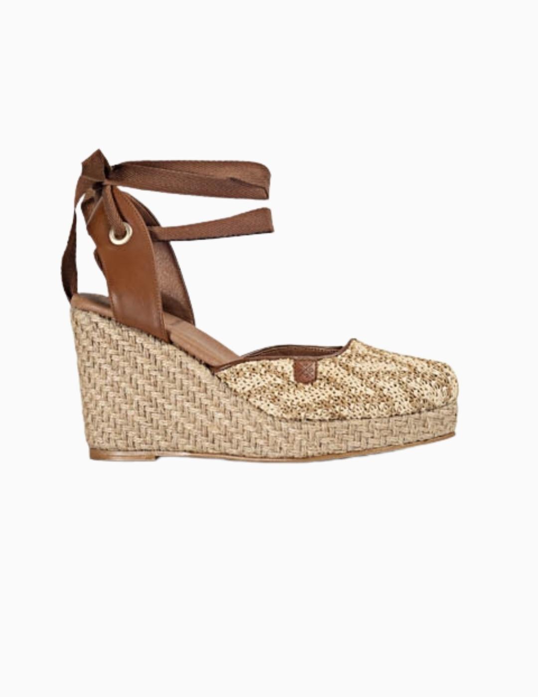 SANDALIA POPA CERRADA CORCEGA BOMBAY CUERO