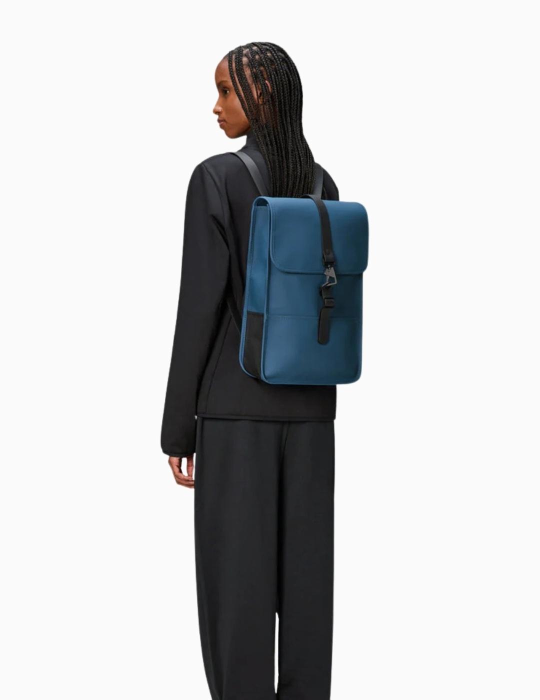 MOCHILA RAINS BACKPACK MINI AZUL PULSE