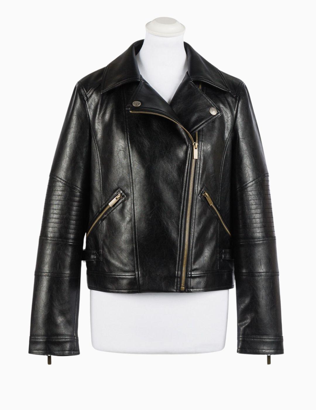 CHAQUETA TWINSET CUERO