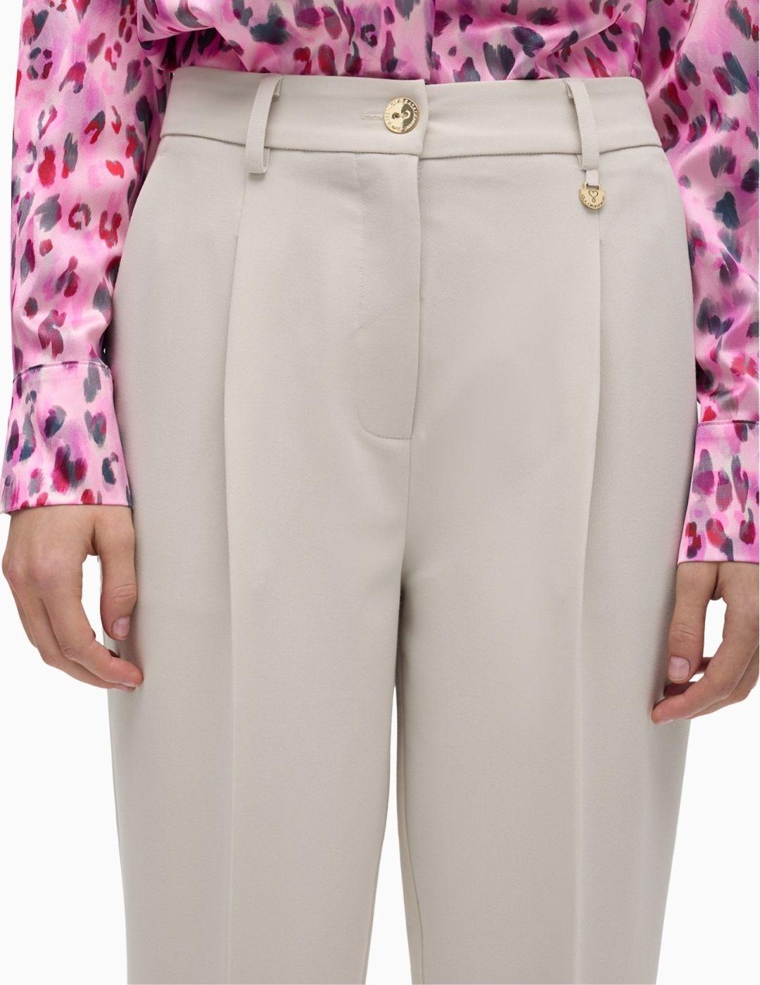 PANTALÓN  LOLA CSDM TRAJE BÁSICO PIEDRA