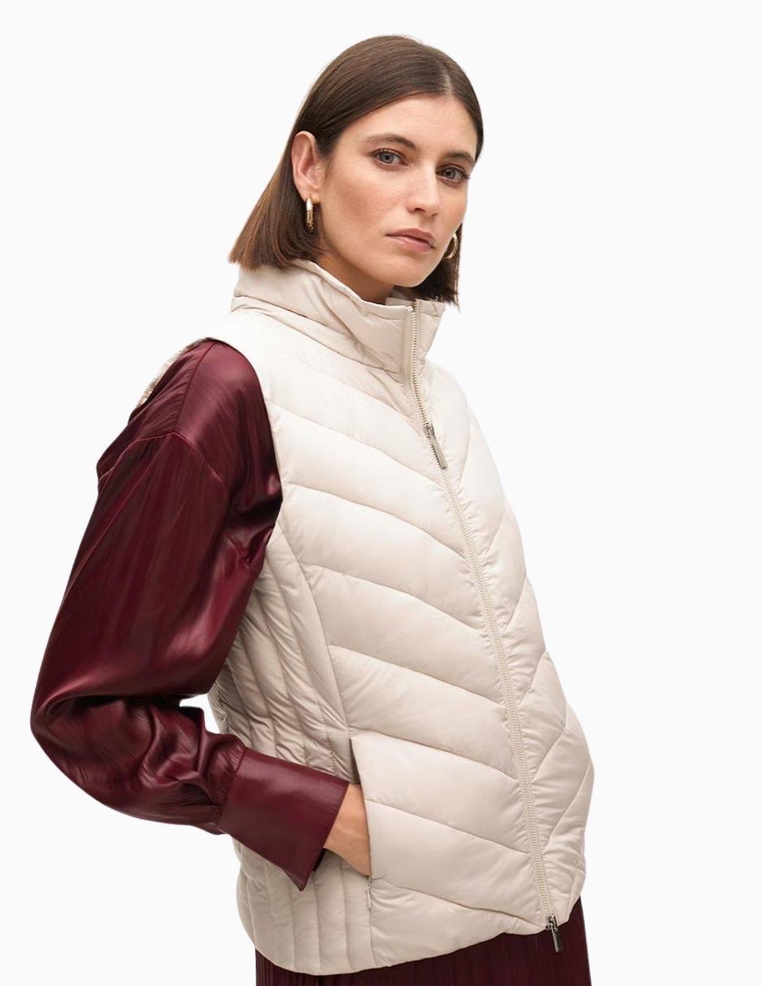 CHALECO LOLA CSDM CORTO ACOLCHADO CRUDO