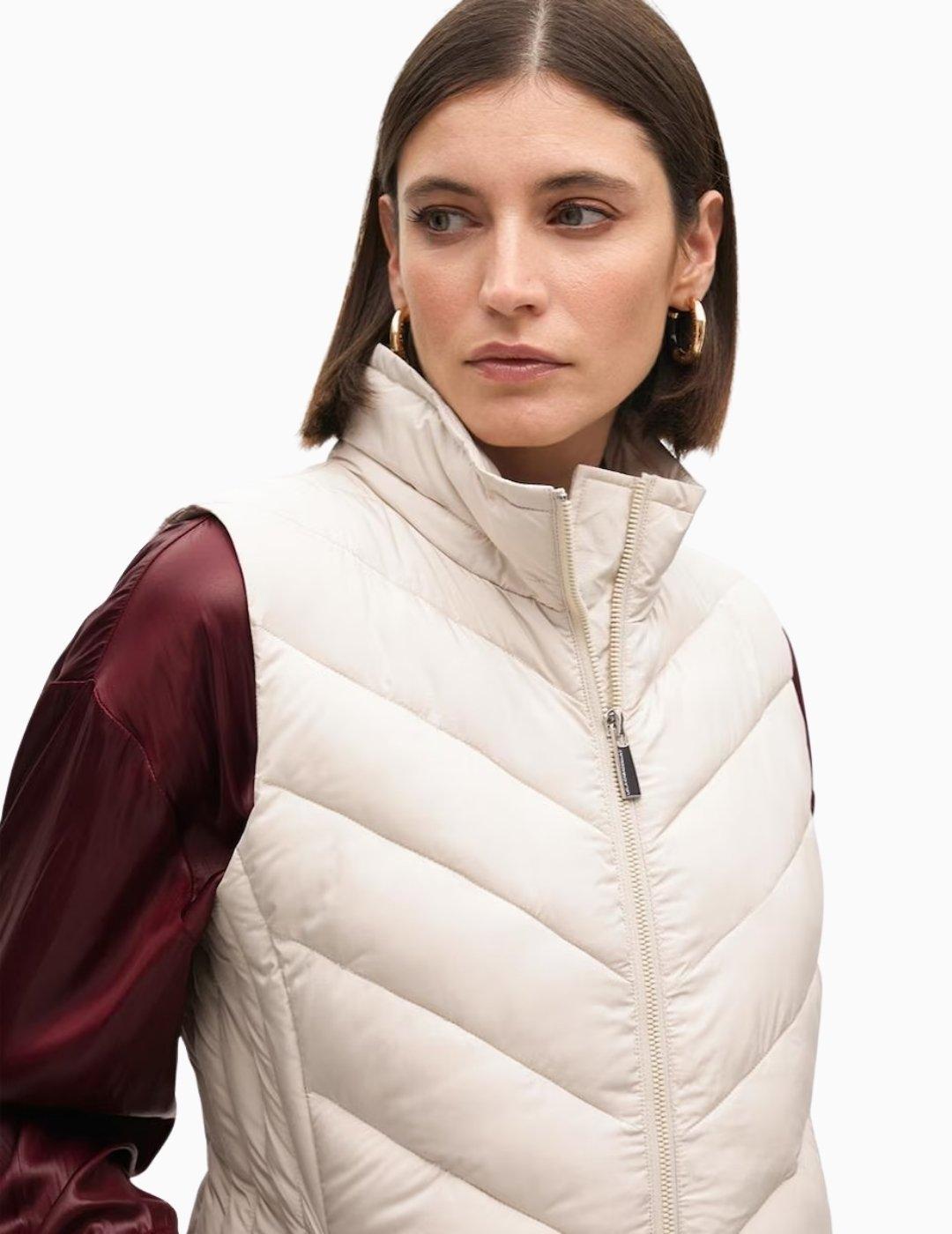 CHALECO LOLA CSDM CORTO ACOLCHADO CRUDO