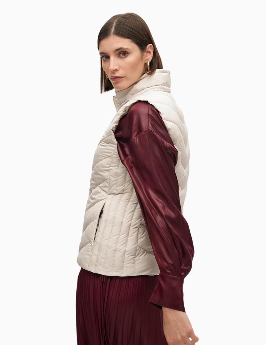 CHALECO LOLA CSDM CORTO ACOLCHADO CRUDO