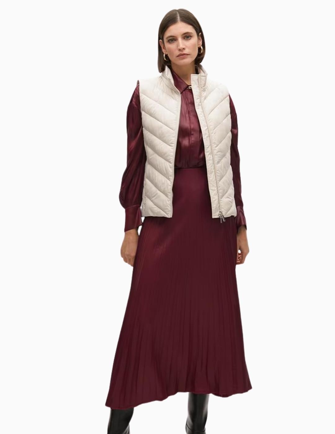 CHALECO LOLA CSDM CORTO ACOLCHADO CRUDO