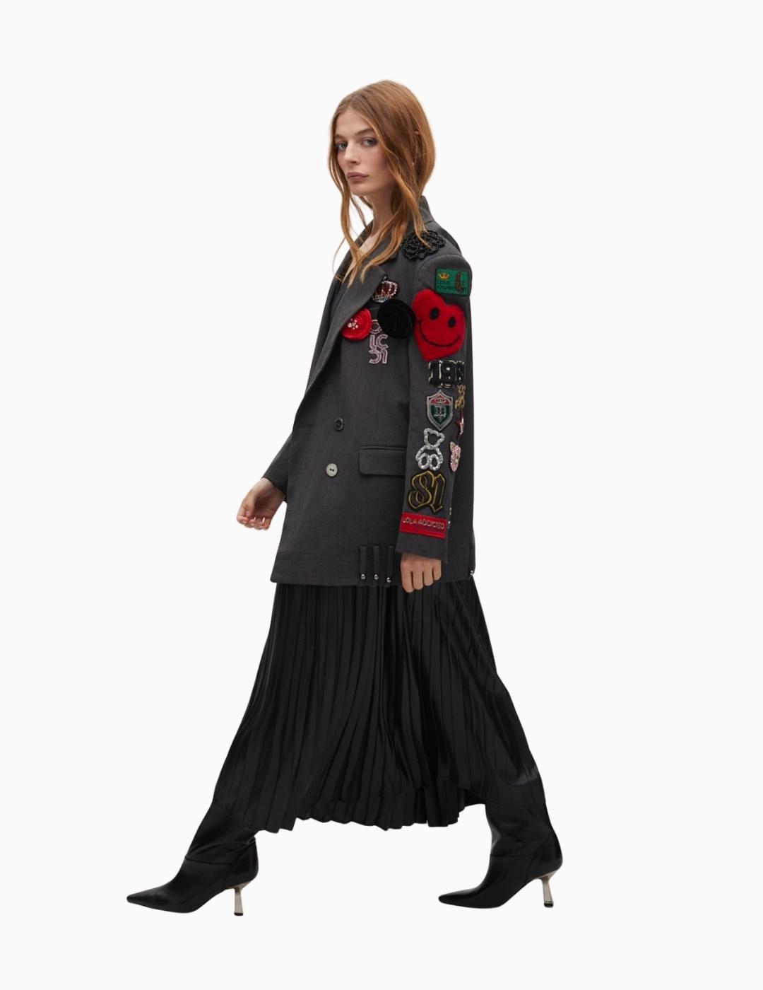 AMERICANA  LOLA CSDM OVERSIZE CRUZADA PARCHES