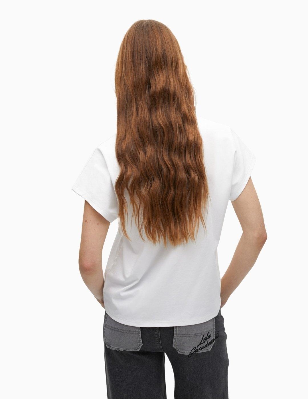 CAMISETA  LOLA CSDM AUTHENTIC MANGA SISA BLANCA