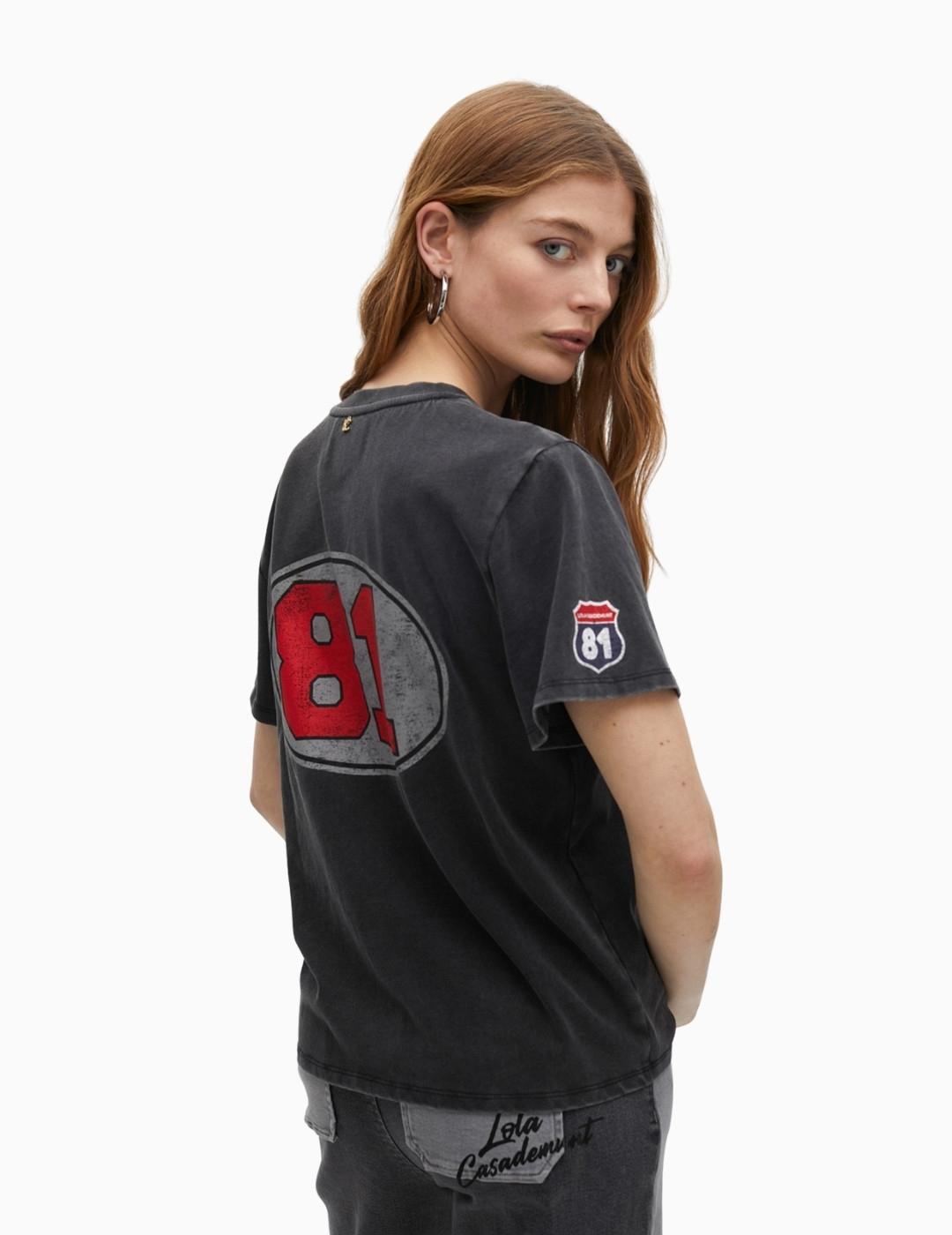 CAMISETA  LOLA CSDM  MANGA CORTA PARCHES