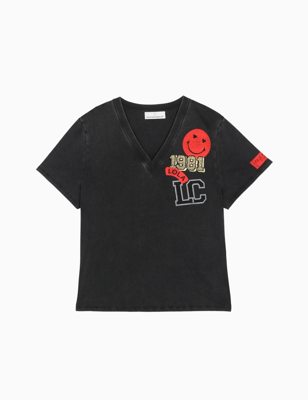 CAMISETA  LOLA CSDM  MANGA CORTA PARCHES