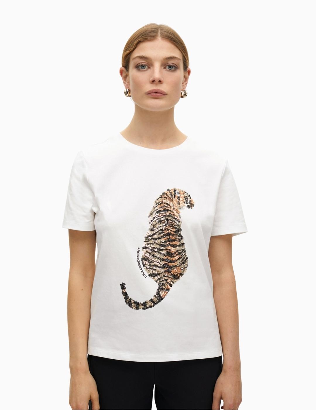 CAMISETA LOLA CSDM  TIGRE PEDRERIA BLANCO