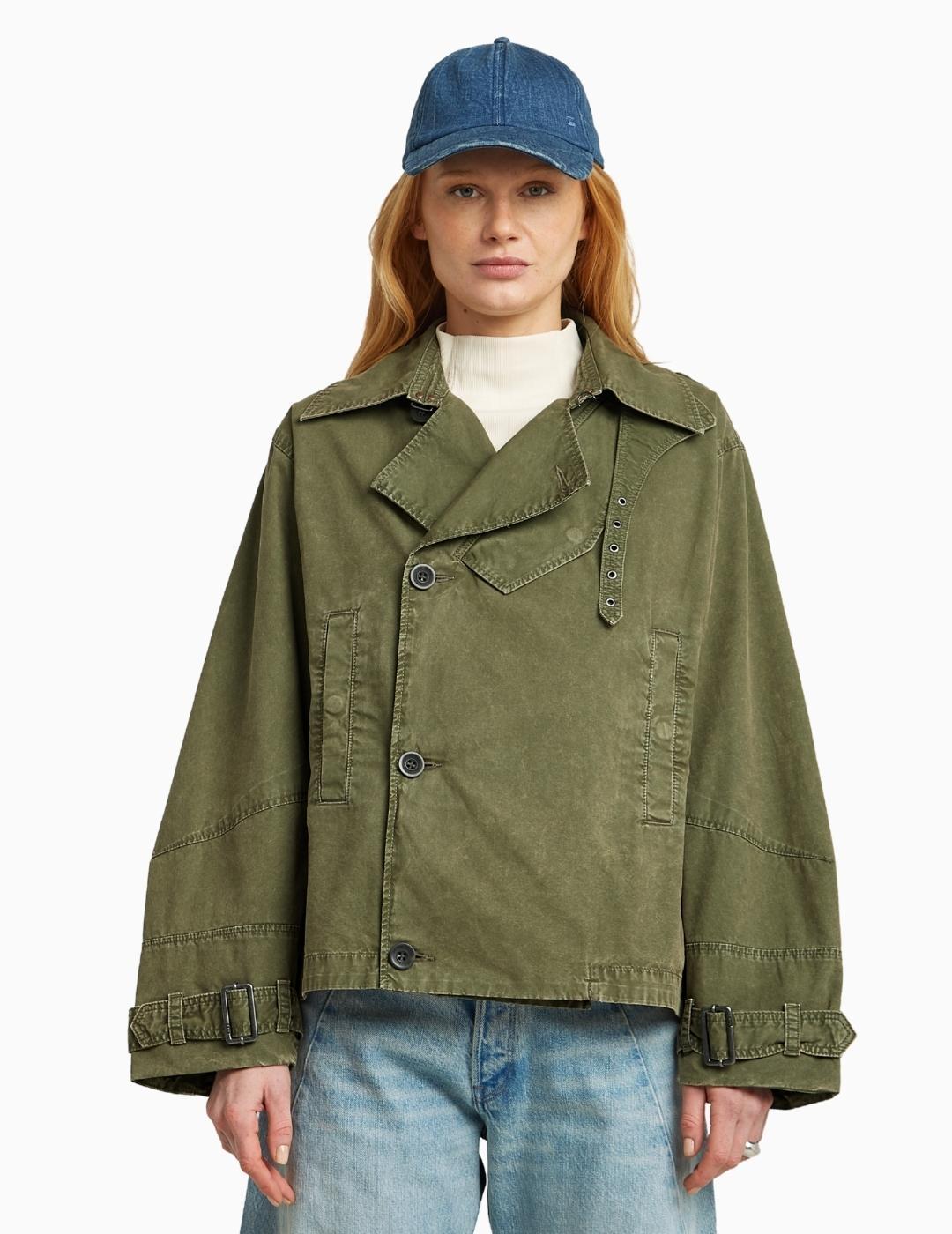 CHAQUETA G-STAR OVERSIZED SHORT TRENCH COAT