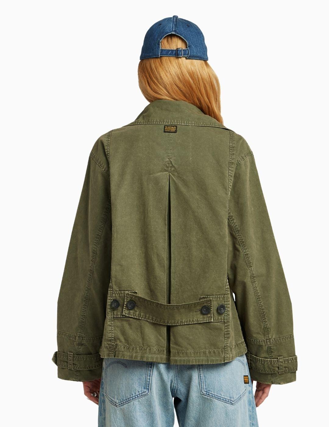 CHAQUETA G-STAR OVERSIZED SHORT TRENCH COAT