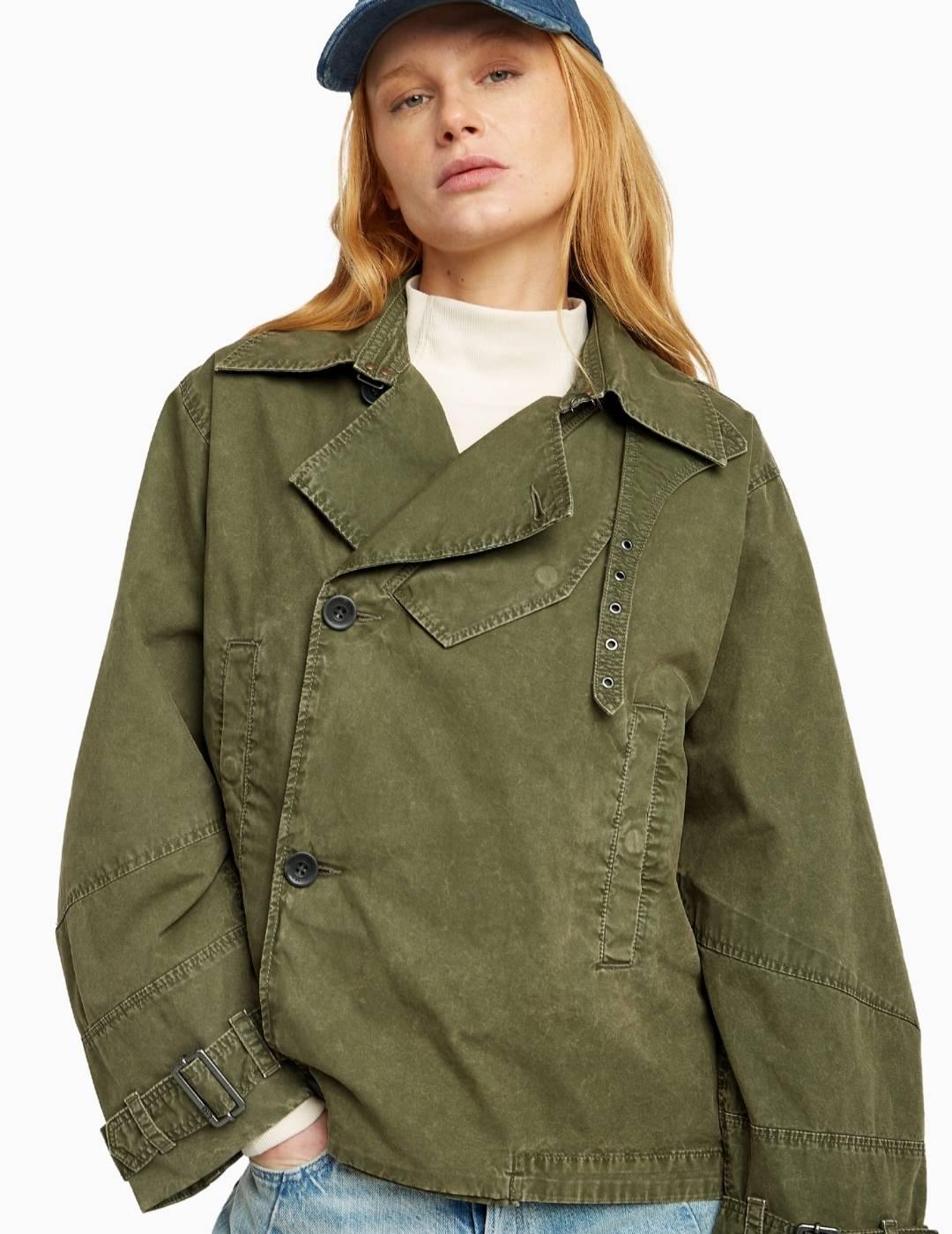 CHAQUETA G-STAR OVERSIZED SHORT TRENCH COAT