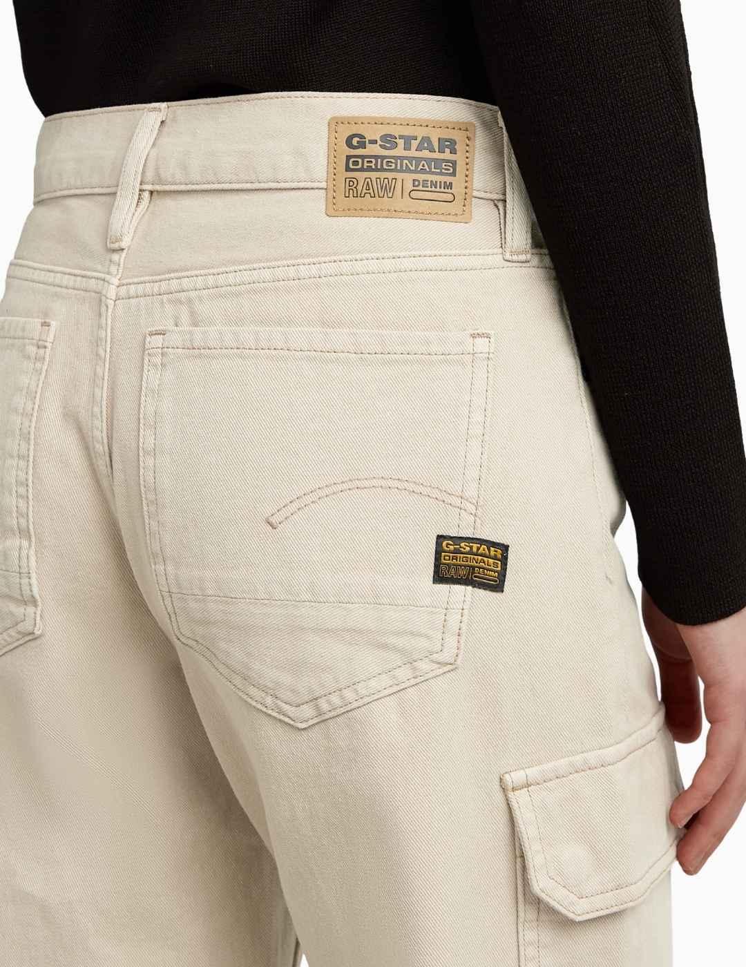 PANTALONES G-STAR JUDEE CARGO BEIGE