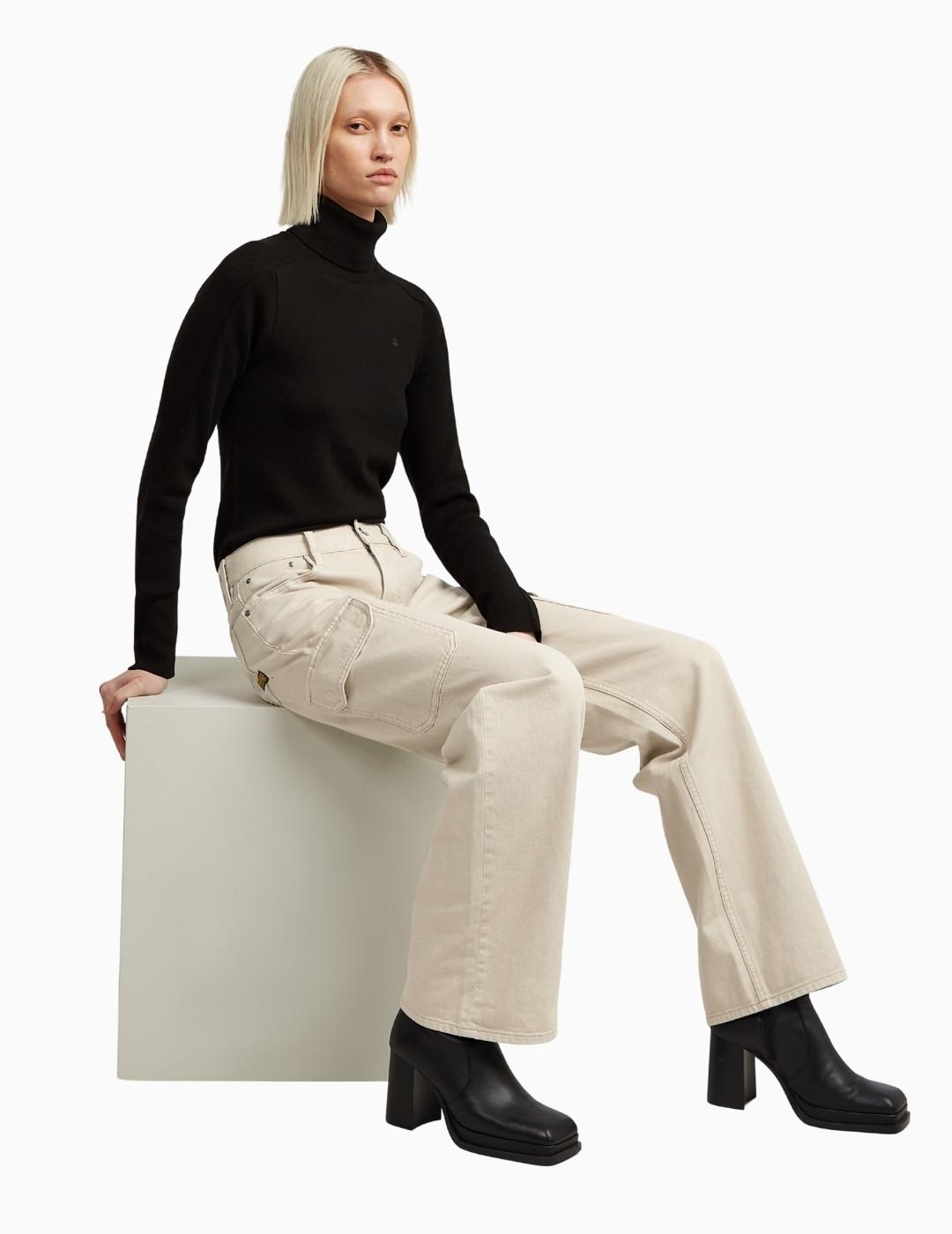 PANTALONES G-STAR JUDEE CARGO BEIGE