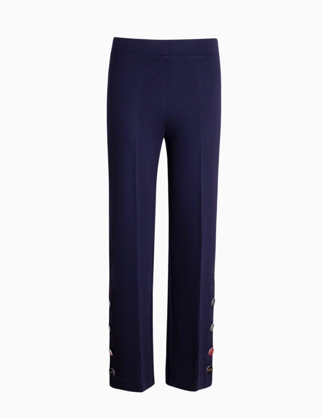 PANTALON VILAGALLO MARINO BOTONES ABEJAS 