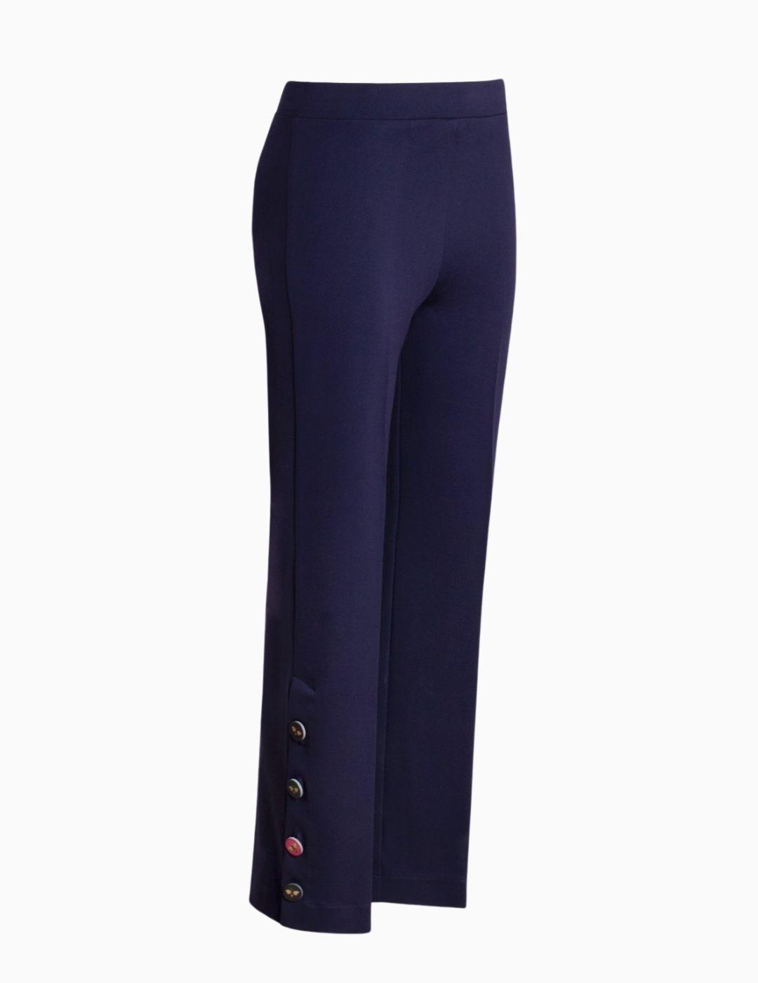 PANTALON VILAGALLO MARINO BOTONES ABEJAS 