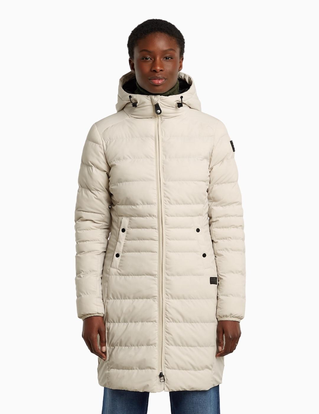 ABRIGO G-STAR FOUNDATION PDD LONG BEIGE