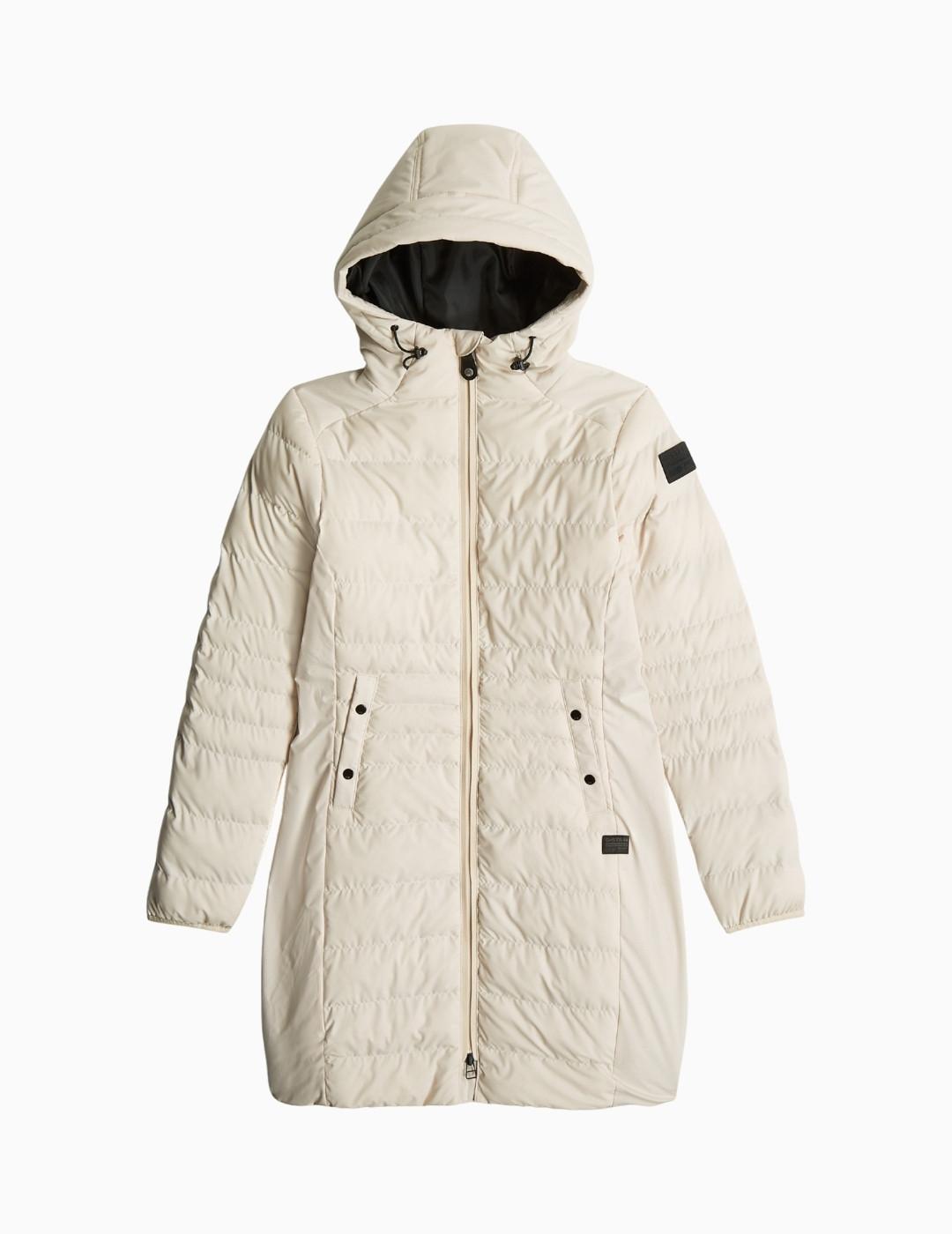 ABRIGO G-STAR FOUNDATION PDD LONG BEIGE