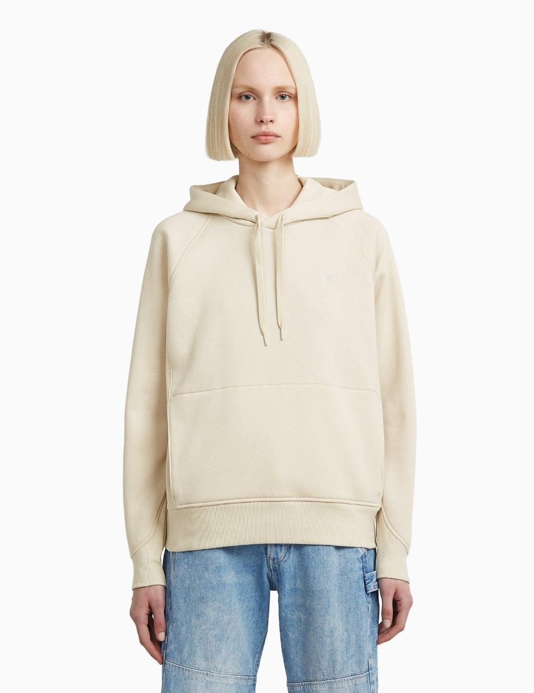 SUDADERA G-STAR PREMIUM CORE 2.0 HDD BEIGE