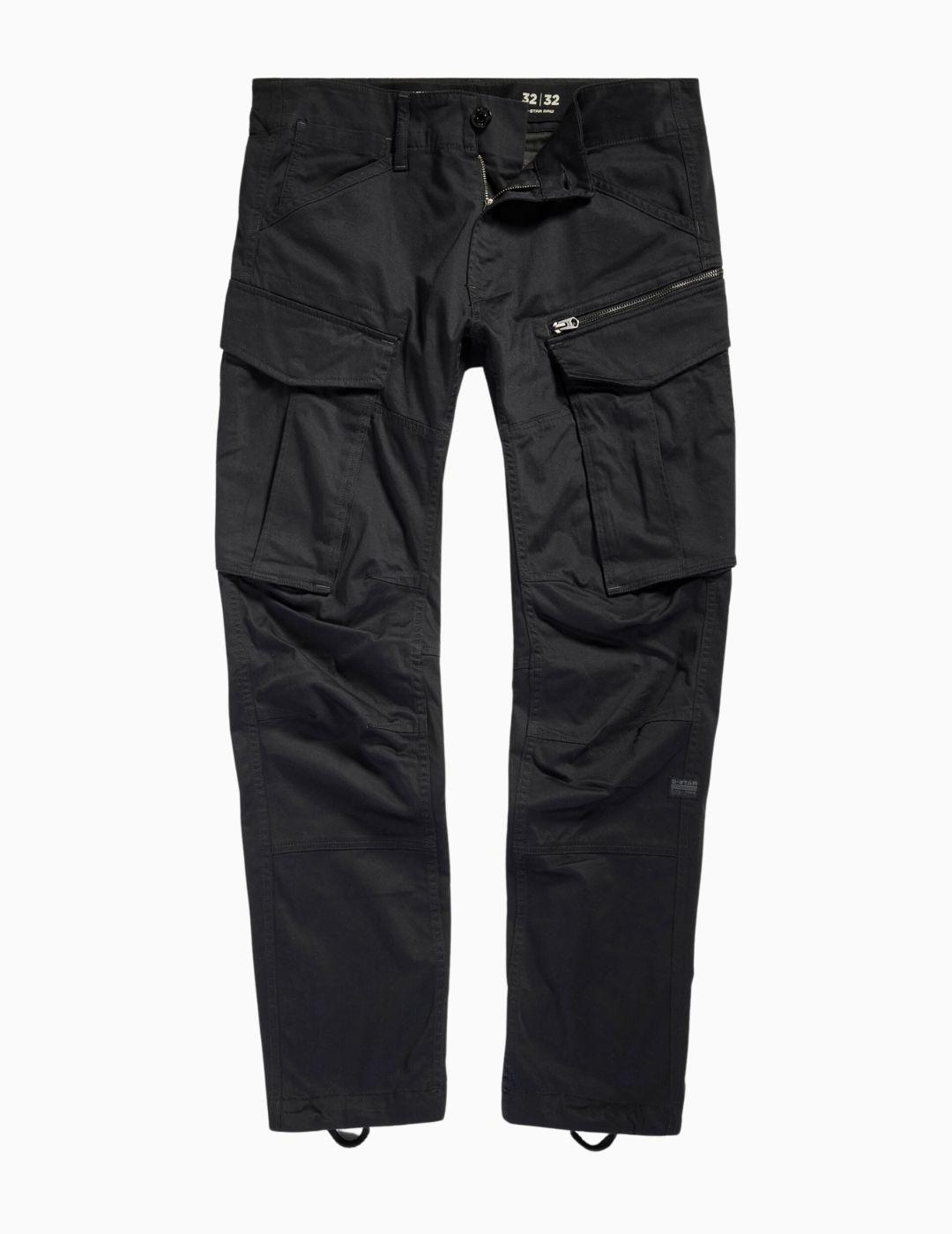 PANTALÓN G-STAR ROVIC ZIP 3D REGULAR RAVEN